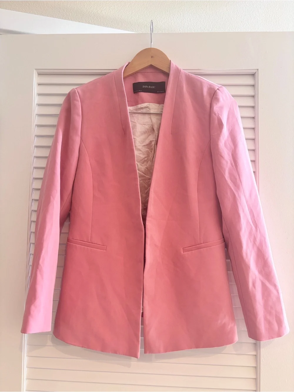 Zara Rose Pink Women's Blazer and Trousers Set